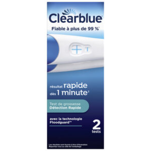 Test de grossesse Clearblue Détection Rapide, Kit avec 2 tests - Image 2