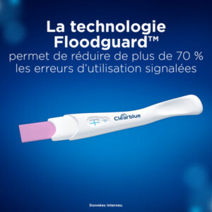 Test de grossesse Clearblue Détection Rapide, Kit avec 2 tests - Image 6