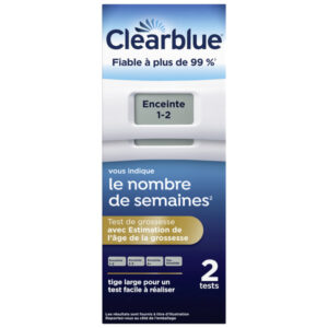 CLEARBLUE 2 TESTS DE GROSSESSE DIGITAUX AVEC ESTIMATION DE L'ÂGE DE GROSSESSE - Image 2