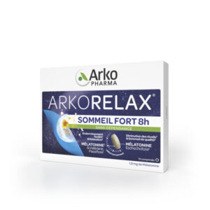 Arkopharma Arkorelax Sommeil Fort 8H Mélatonine, Valériane 15 comprimés - Image 2