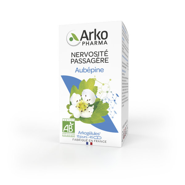 Arkogélules Nervosité Passagère Aubépine Bio 45 gélules – Image 2