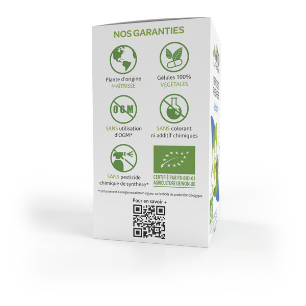 Arkopharma Arkogélules Nervosité Passagère Aubépine Bio 150 gélules – Image 3