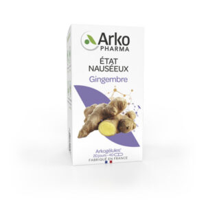 Arkopharma Arkogélules Dynamisme Gingembre Bio 40 gélules - Image 1