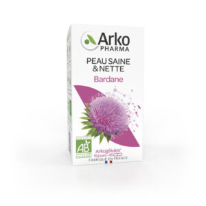 Arkopharma Arkogélules Peau Saine et Nette Bardane Bio 45 gélules - Image 1