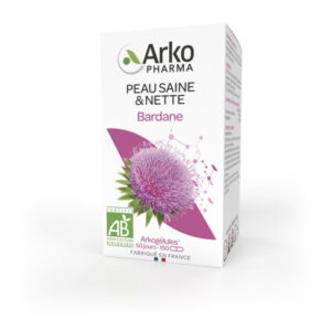 Arkopharma Arkogélules Peau Saine et Nette Bardane Bio 150 gélules - Image 2