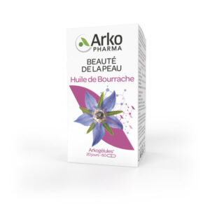 Arkopharma Arkogélules Beauté de la Peau Huile de Bourrache Bio 60 gélules - Image 2