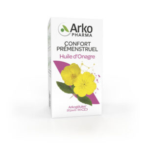 Arkopharma Arkogélules Confort Prémenstruel Huile d'Onagre Bio 60 gélules - Image 1