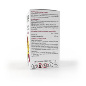 Arkopharma Arkogélules Jambes Fatiguées Hamamélis Bio 45 gélules - Image 4