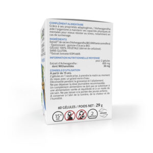 Arkopharma Arkogélules Ashwagandha Bio 60 gélules - Image 4