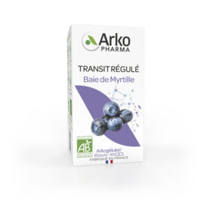 Arkopharma Arkogélules Transit et Vision Baie de Myrtille Bio 40 gélules - Image 1