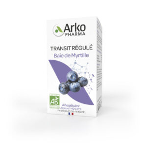 Arkopharma Arkogélules Transit et Vision Baie de Myrtille Bio 40 gélules - Image 2