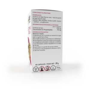 Arkopharma Arkogélules Lécithine de Soja 45 gélules - Image 4