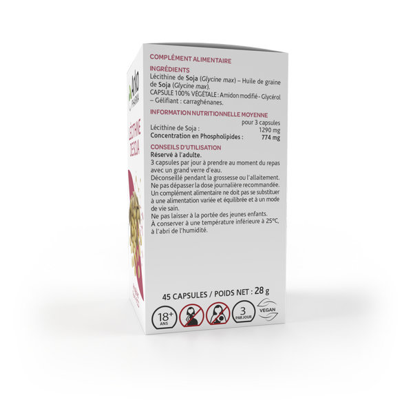 Arkopharma Arkogélules Lécithine de Soja 45 gélules – Image 4