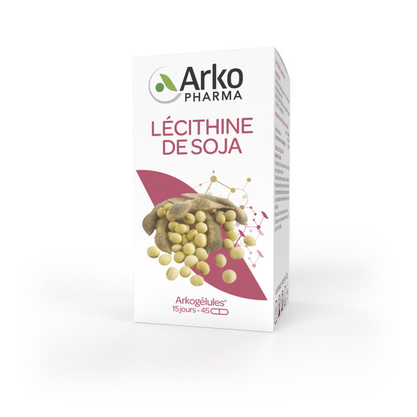 Arkopharma Arkogélules Lécithine de Soja 45 gélules – Image 2