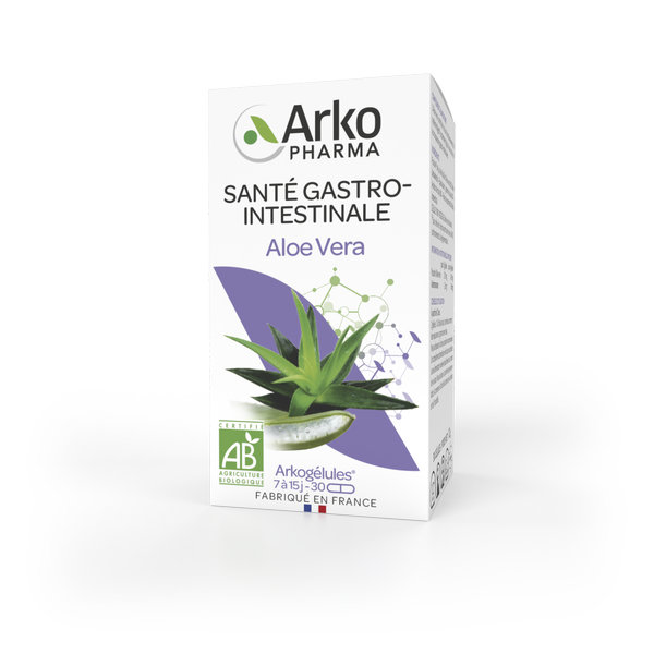 Arkopharma Arkogélules Digestion Aloe vera Bio 30 gélules – Image 2
