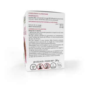 Arkopharma Arkogélules Levure de Riz Rouge Bio 60 gélules - Image 4