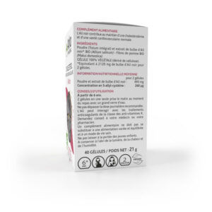 Arkopharma Arkogélules Cholestérol Ail Noir Bio 40 gélules - Image 4