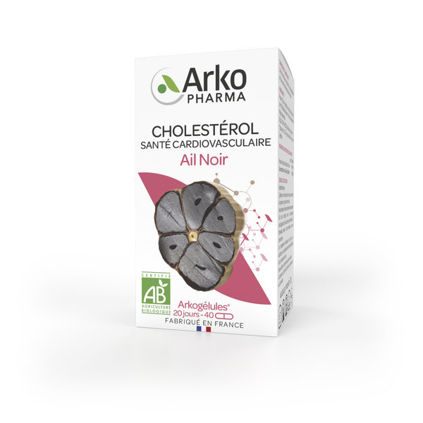 Arkopharma Arkogélules Cholestérol Ail Noir Bio 40 gélules – Image 2