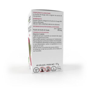 Arkopharma Arkogélules Confort Digestif Sauge Bio 45 gélules - Image 4