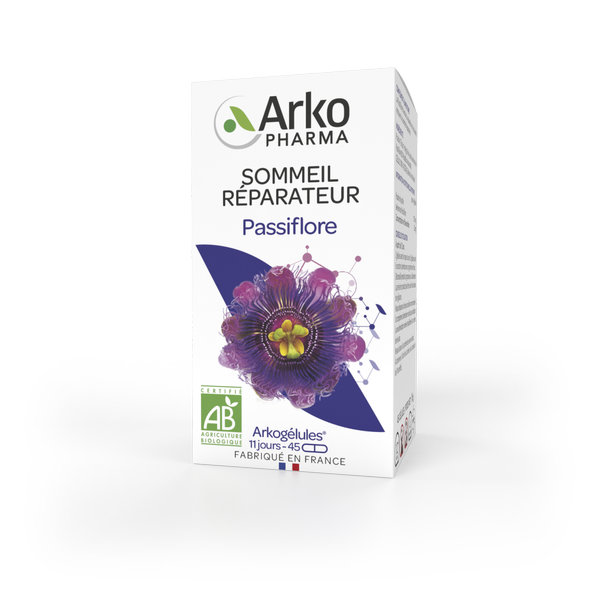 Arkopharma Arkogélules Sommeil Réparateur Passiflore 45 gélules – Image 2