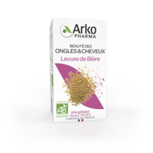 Arkopharma Arkogélules Beauté Ongles Cheveux Levure de Bière Bio 45 gélules - Image 1
