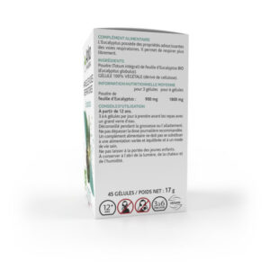 Arkopharma Arkogélules Confort Respiratoire Eucalyptus BIO 45 gélules - Image 4