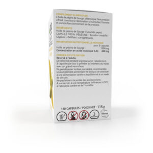 Arkopharma Arkogélules Confort Urinaire Huile de Pépins de Courge Bio 180 gélules - Image 4