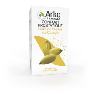 Arkopharma Arkogélules Confort Urinaire Huile de Pépins de Courge Bio 180 gélules - Image 1