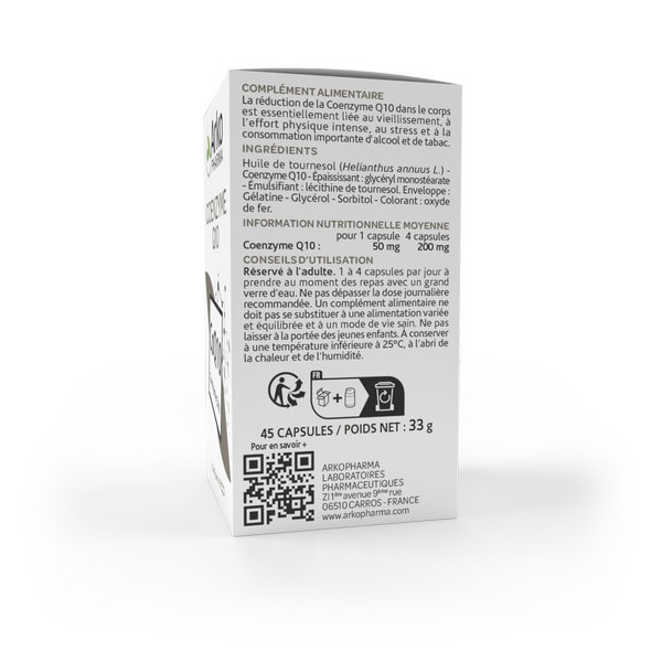 Arkopharma Co-enzyme Q10 45 capsules – Image 4