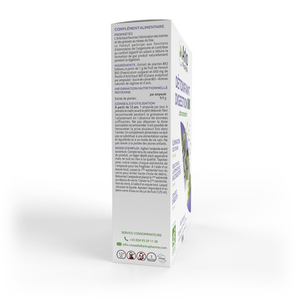 Arkopharma Arkofluides Artichaut Fenouil Détox & Digestion – Image 3