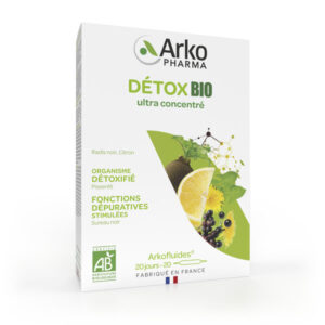 Arkopharma Arkofluides Détox Bio 20 ampoules - Image 1