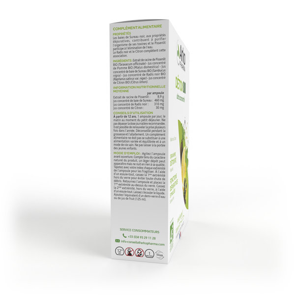 Arkopharma Arkofluides Détox Bio 20 ampoules – Image 3