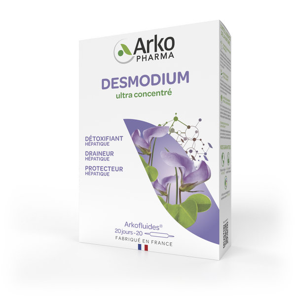 Arkopharma Arkofluides Détox Hépatique Desmodium 20 ampoules – Image 2