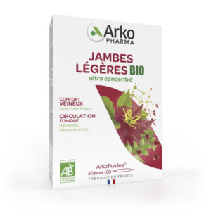 Arkopharma Arkofluides Circulation Jambes Légères Vignes Rouges Bio 20 ampoules - Image 1