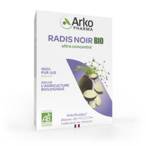 Arkopharma Arkofluides Détox Radis Noir Bio 20 Ampoules - Image 1