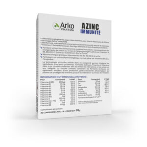 Arkopharma Azinc Immunité Tri-Couches 30 comprimés - Image 5
