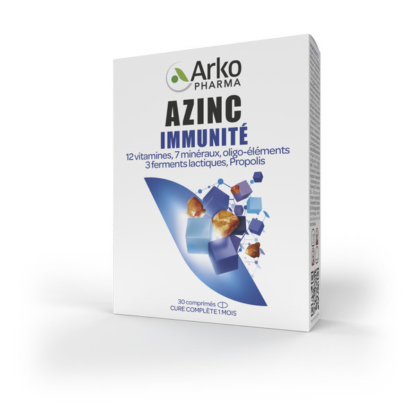 Arkopharma Azinc Immunité Tri-Couches 30 comprimés – Image 2