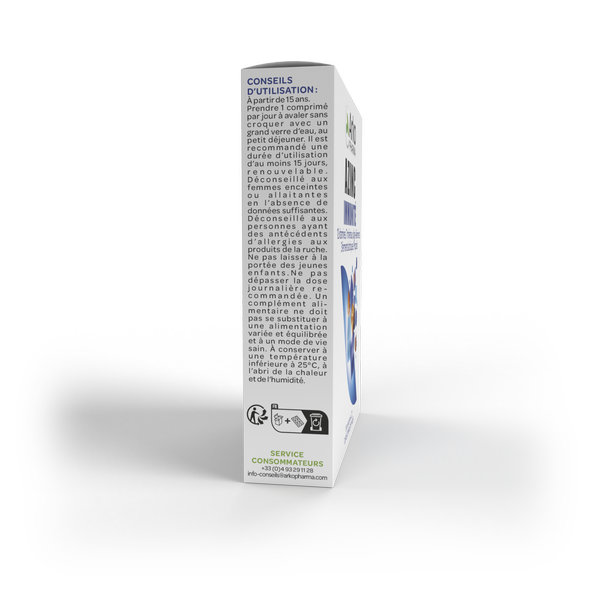 Arkopharma Azinc Immunité Tri-Couches 30 comprimés – Image 3