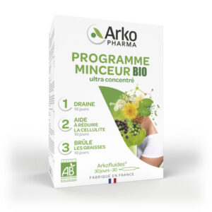 Arkopharma Arkofluides Programme Minceur Bio 30 ampoules - Image 1