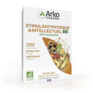 Arkopharma Arkofluides Stimulant Bio, Tonus & Vitalité 20 ampoules - Image 1