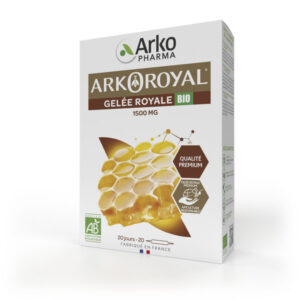 Arkopharma Arkoroyal Immunité Gelée Royale Bio 1500mg 20 ampoules - Image 2