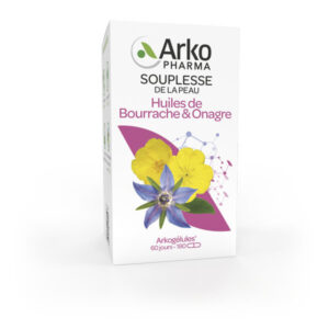 Arkopharma Arkogélules Peau Mature Onagre & Bourrache 180 capsules - Image 1