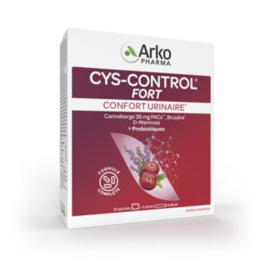 Arkopharma Cys-Control Fort Microbiotiques 10 sachets + 5 sticks à diluer - Image 1