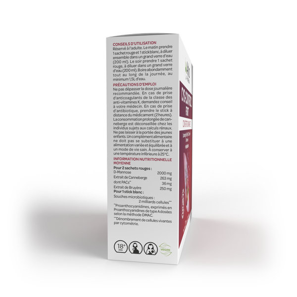 Arkopharma Cys-Control Fort Microbiotiques 10 sachets + 5 sticks à diluer – Image 3