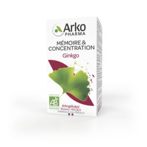 Arkopharma Arkogélules Mémoire & Concentration Ginkgo Bio 45 gélules - Image 2