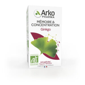 Arkopharma Arkogélules Mémoire & Concentration Ginkgo Bio 150 gélules - Image 1
