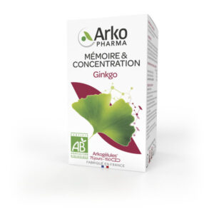 Arkopharma Arkogélules Mémoire & Concentration Ginkgo Bio 150 gélules - Image 2