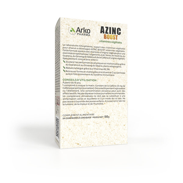 Arkopharma Azinc Végétal Boost 24 comprimés – Image 5