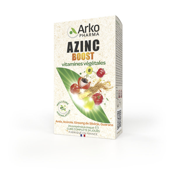 Arkopharma Azinc Végétal Boost 24 comprimés – Image 2