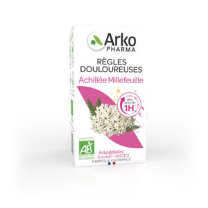 Arkopharma Arkogélules Règles Douloureuses Achilée Millefeuille BIO 30 gélules - Image 1